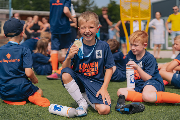 Sommercamp am Trainingsgelände des TSV 1860 München