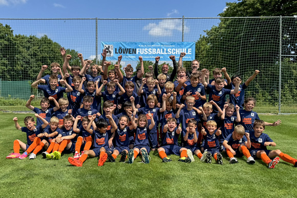 Auswärtscamp der Löwen-Fußballschule