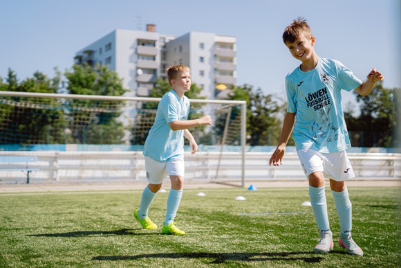 Auswärtscamp der Löwen-Fußballschule