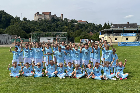 Auswärtscamp der Löwen-Fußballschule