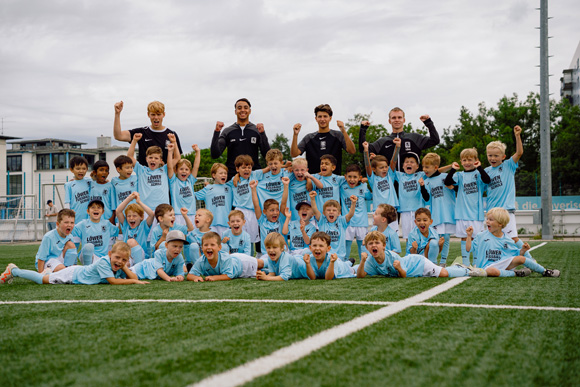 Bambinicamp am Trainingsgelände des TSV 1860 München