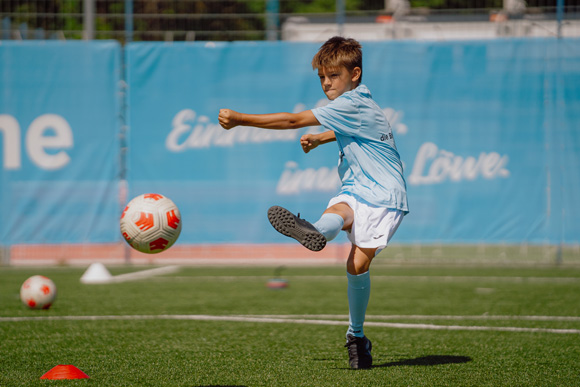 Auswärtscamp der Löwen-Fußballschule