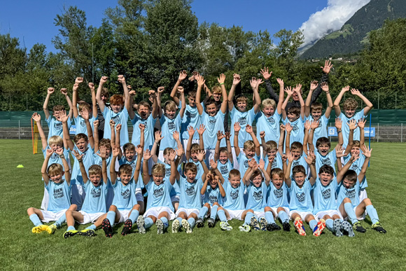 Auswärtscamp der Löwen-Fußballschule in Schenna