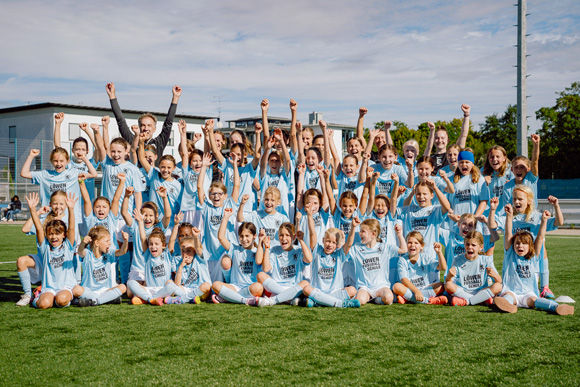 Mädchen-Camp am Trainingsgelände des TSV 1860