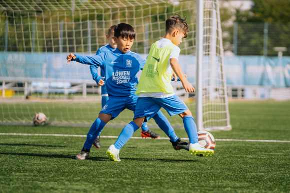 Talentfördertraining der Löwen-Fußballschule